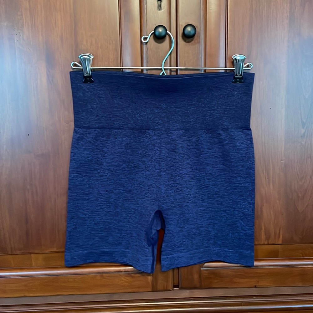 Zyia Seamless Navy Hustle Shorts